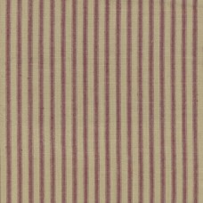 Homespun Fabric - A64 (Primitive Burgundy Ticking)